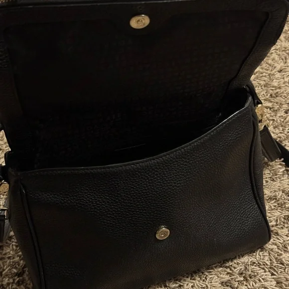 Kate Spade Black Soft Leather Crossbody Bag - Picture 3 of 9